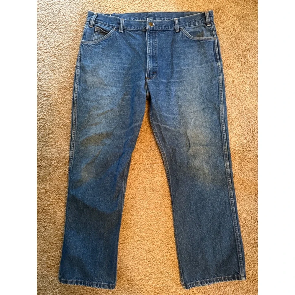Vintage Men's Saddle King ‎ Relaxed Fit Blue Denim Jeans